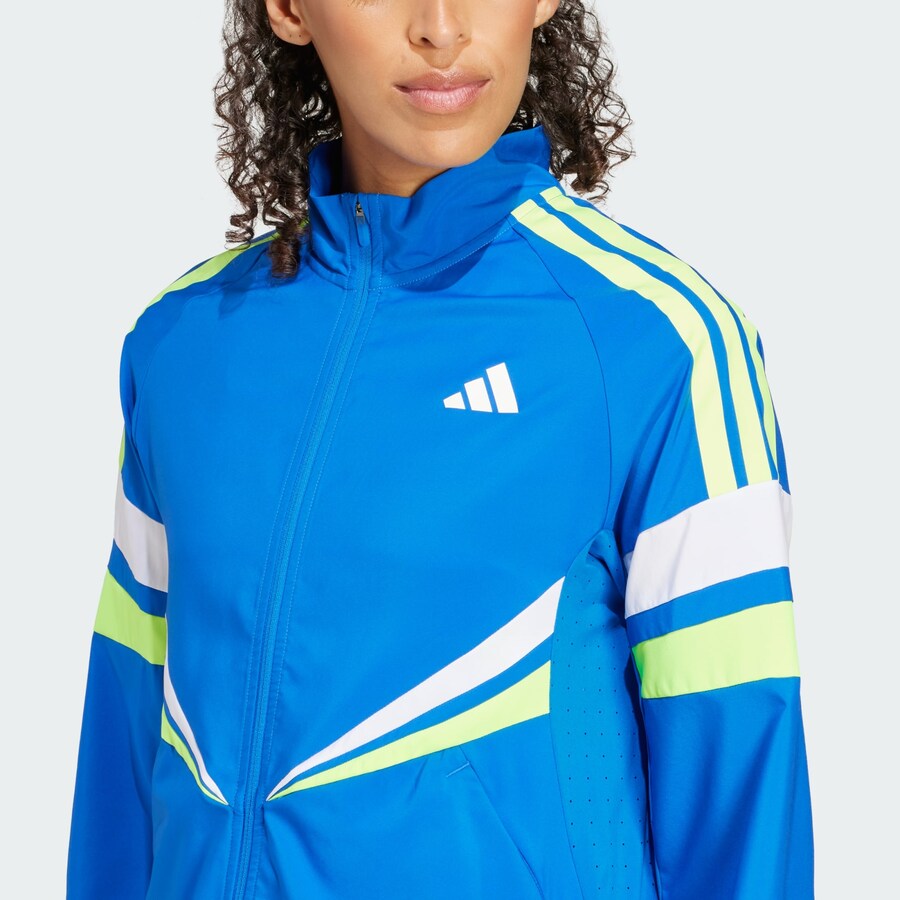 Спортивная куртка ADIDAS PERFORMANCE Adizero, цвет Azure — фото 3