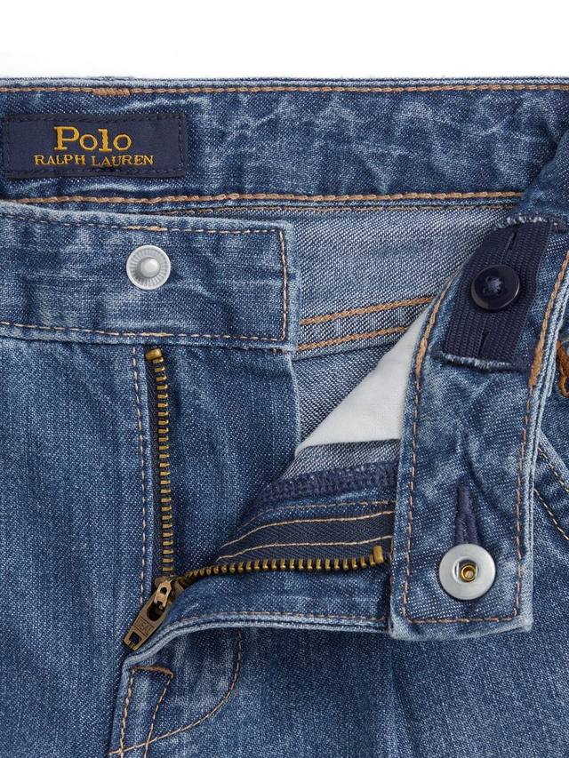 Детские джинсы Polo с широкими штанинами Ralph Lauren, Peajay Wash — фото 3