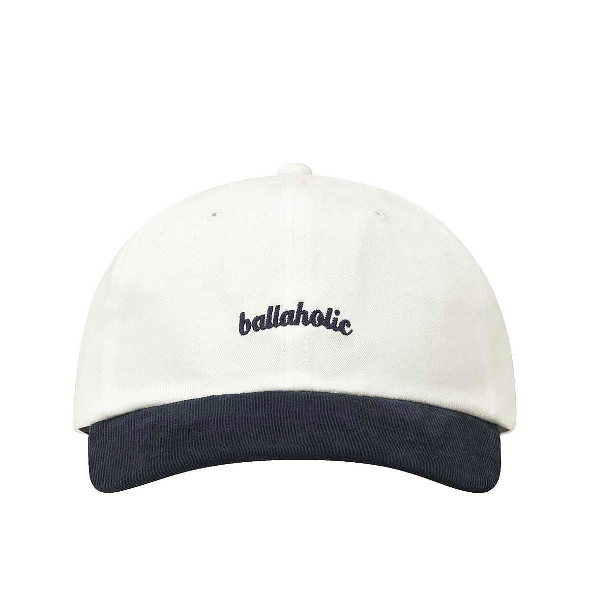 

Кепка Corduroy Brim Logo 6 Pannel Cap Ballaholic, цвет Weiß