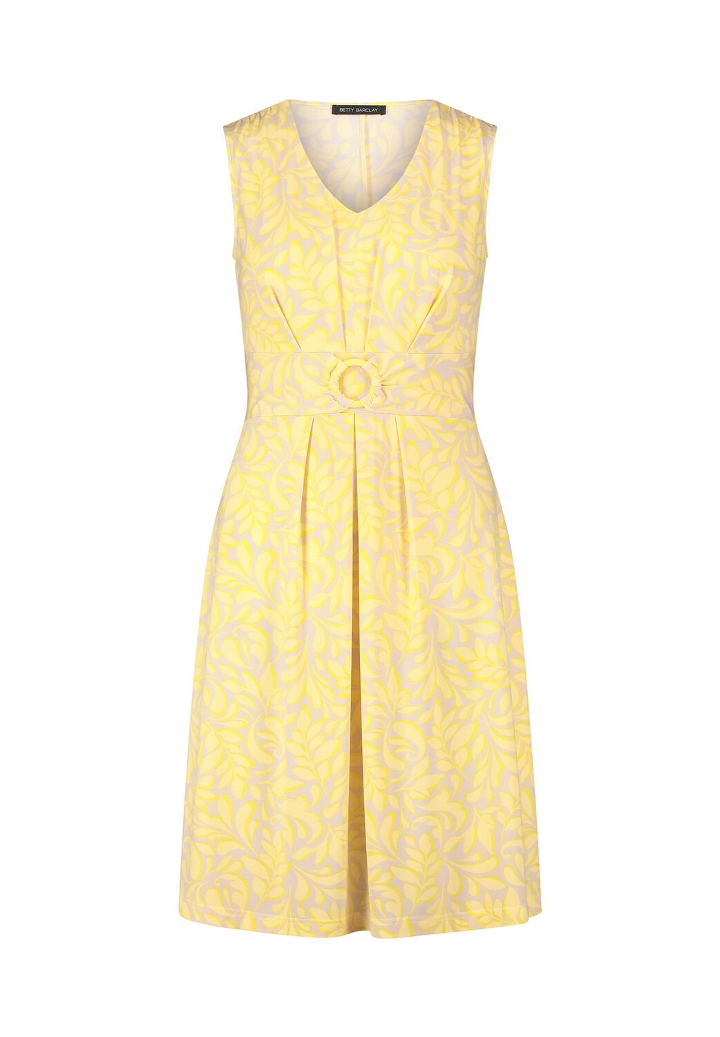 

Платье-рубашка без рукавов BETTY BARCLAY, цвет Beige/yellow
