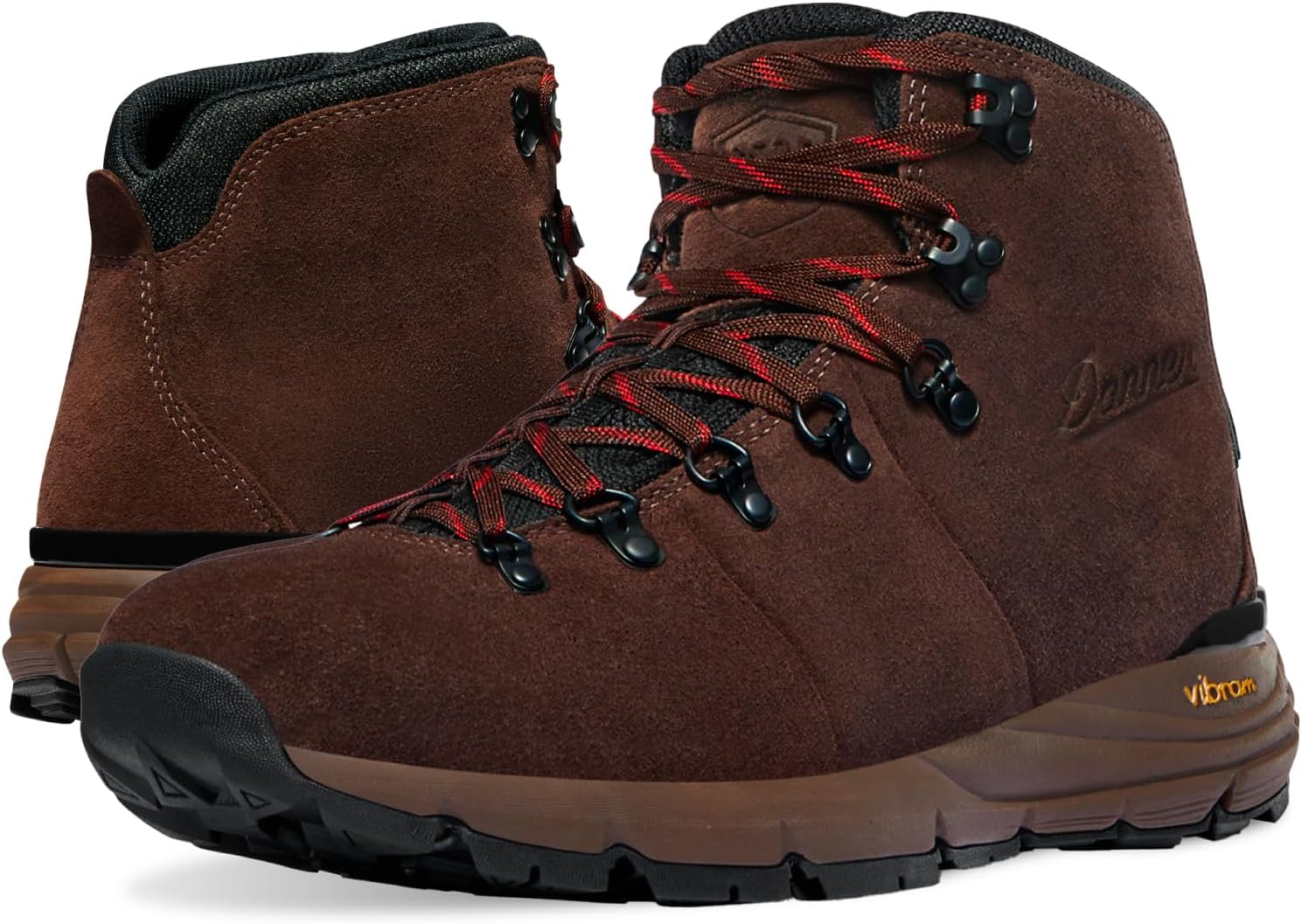 

Водонепроницаемые туристические ботинки Danner Mountain 600 для мужчин - легкий, прочный верх, дышащая подкладка, стелька с тройной плотностью и подошва Vibram с отличным сцеплением, Java/Bossa Nova - Suede