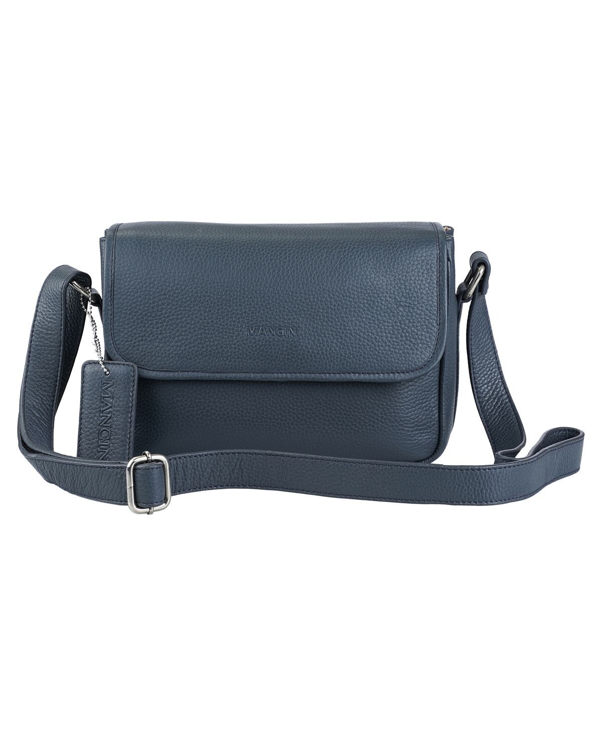 

Кожаная сумка Kimberly с клапаном из коллекции Pebbled Collection Mancini