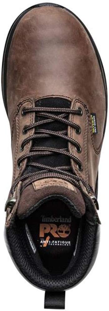 Мужские ботинки Timberland PRO Jigsaw с внутренней защитой от проколов и стальным носком, коричневые, размер 7,5 US — фото 2