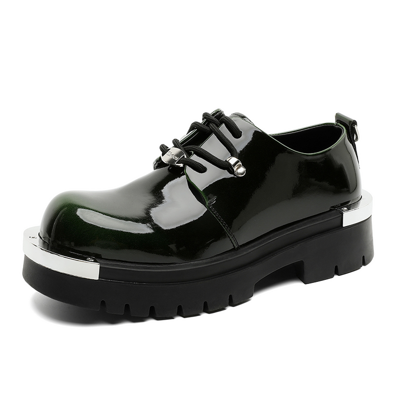 

Xiwencha Мужские повседневные кроссовки низкие черно-зеленые, цвет Green