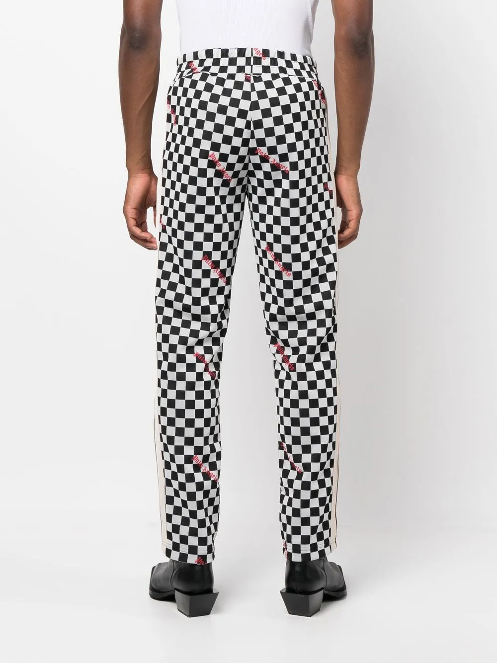 Спортивные брюки Jacquard Damier PALM ANGELS, черный — фото 4