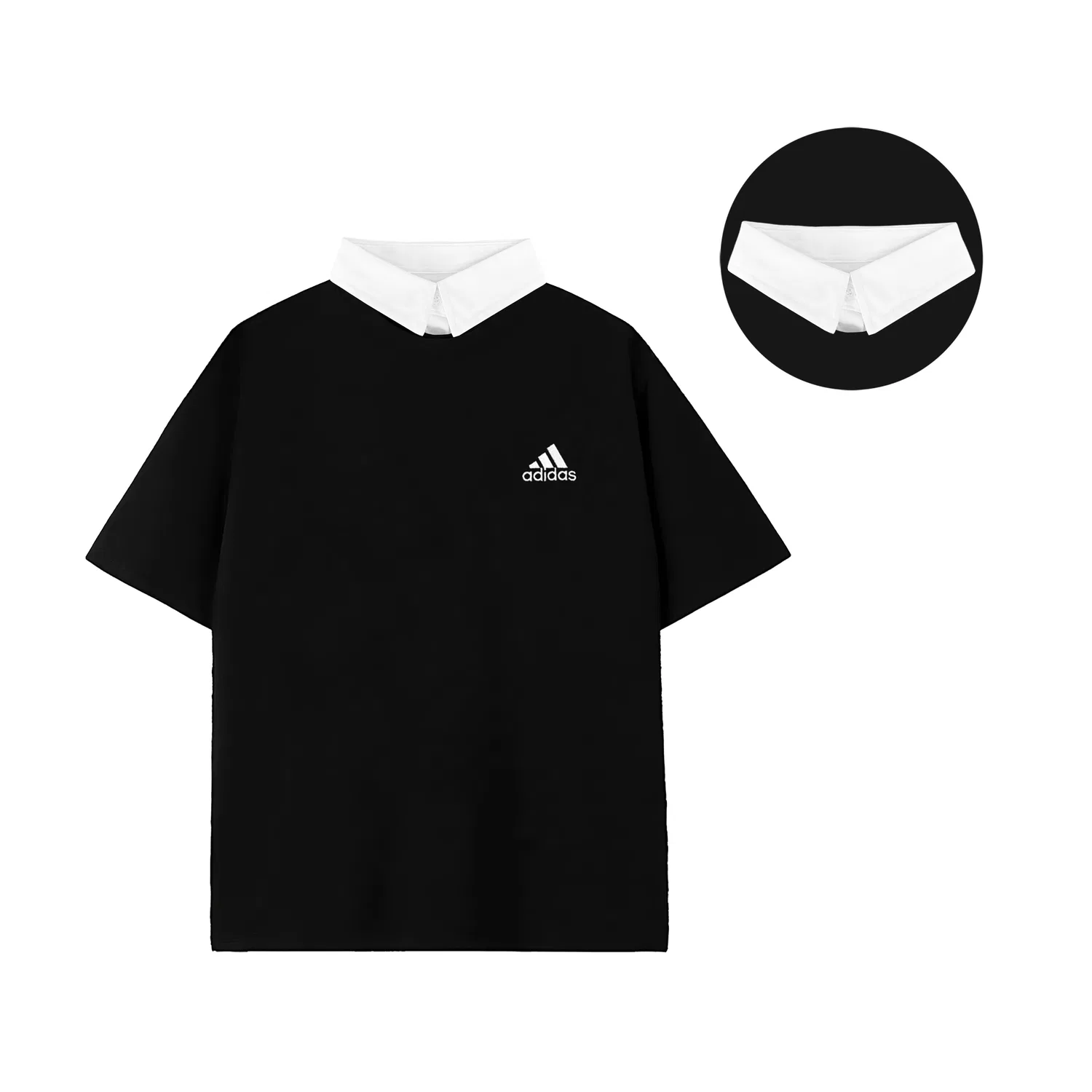 Футболка с логотипом Adidas MUST HAVES Exclusive-Black — фото 4