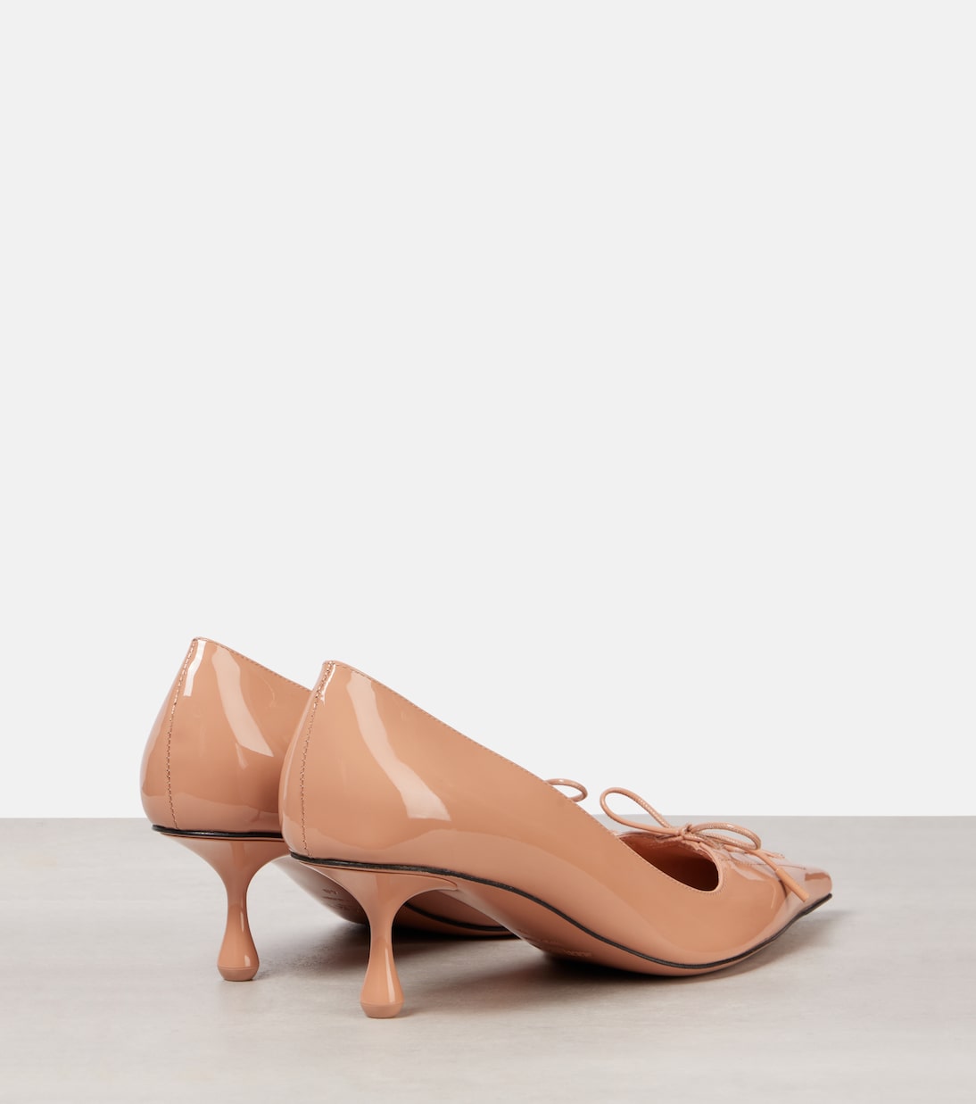 Туфли-лодочки Scarlett 50 из лакированной кожи Jimmy Choo, Light Clay Pink — фото 2