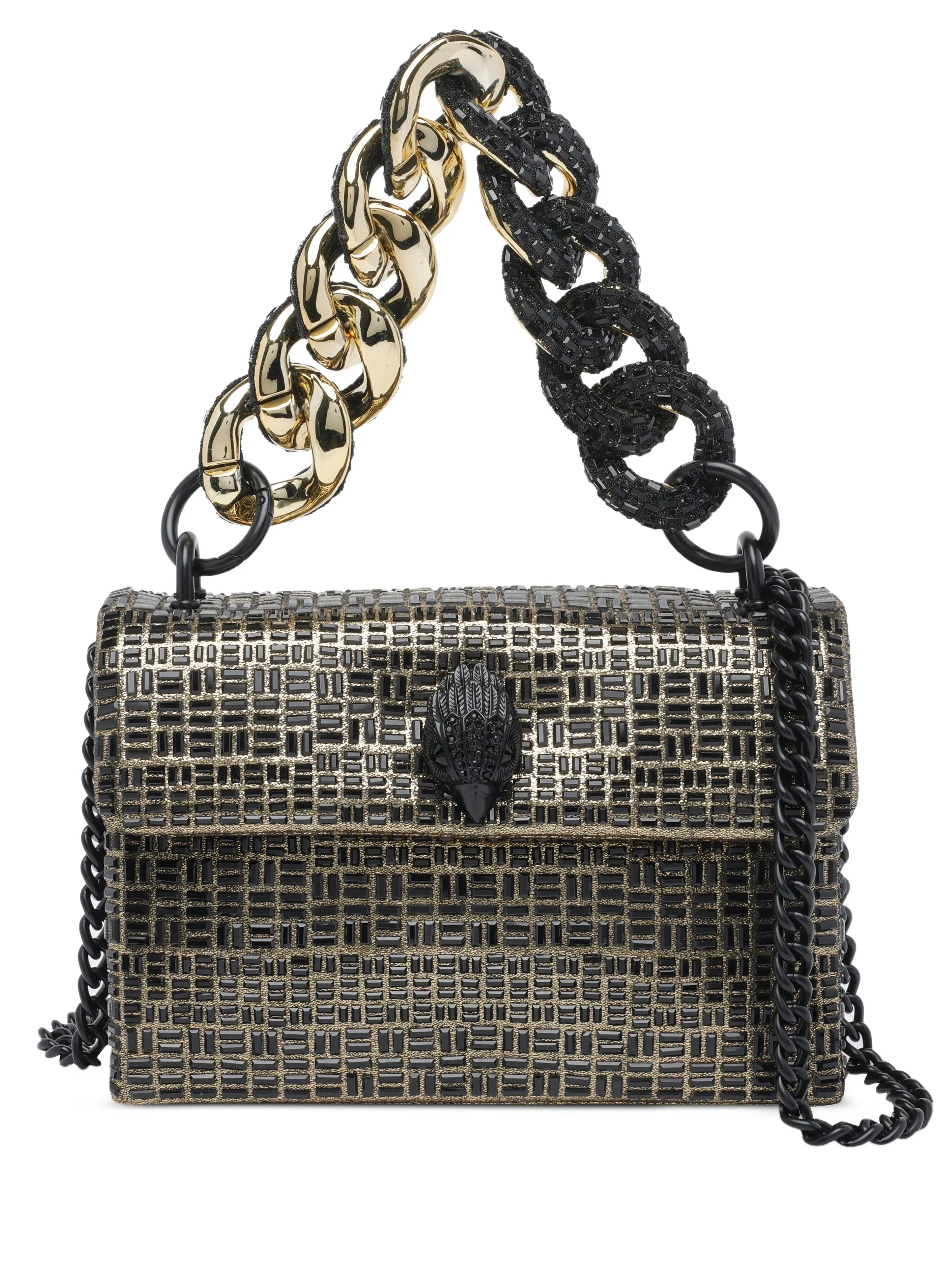 

Мини-сумка на плечо Kensington Kurt Geiger London, черный