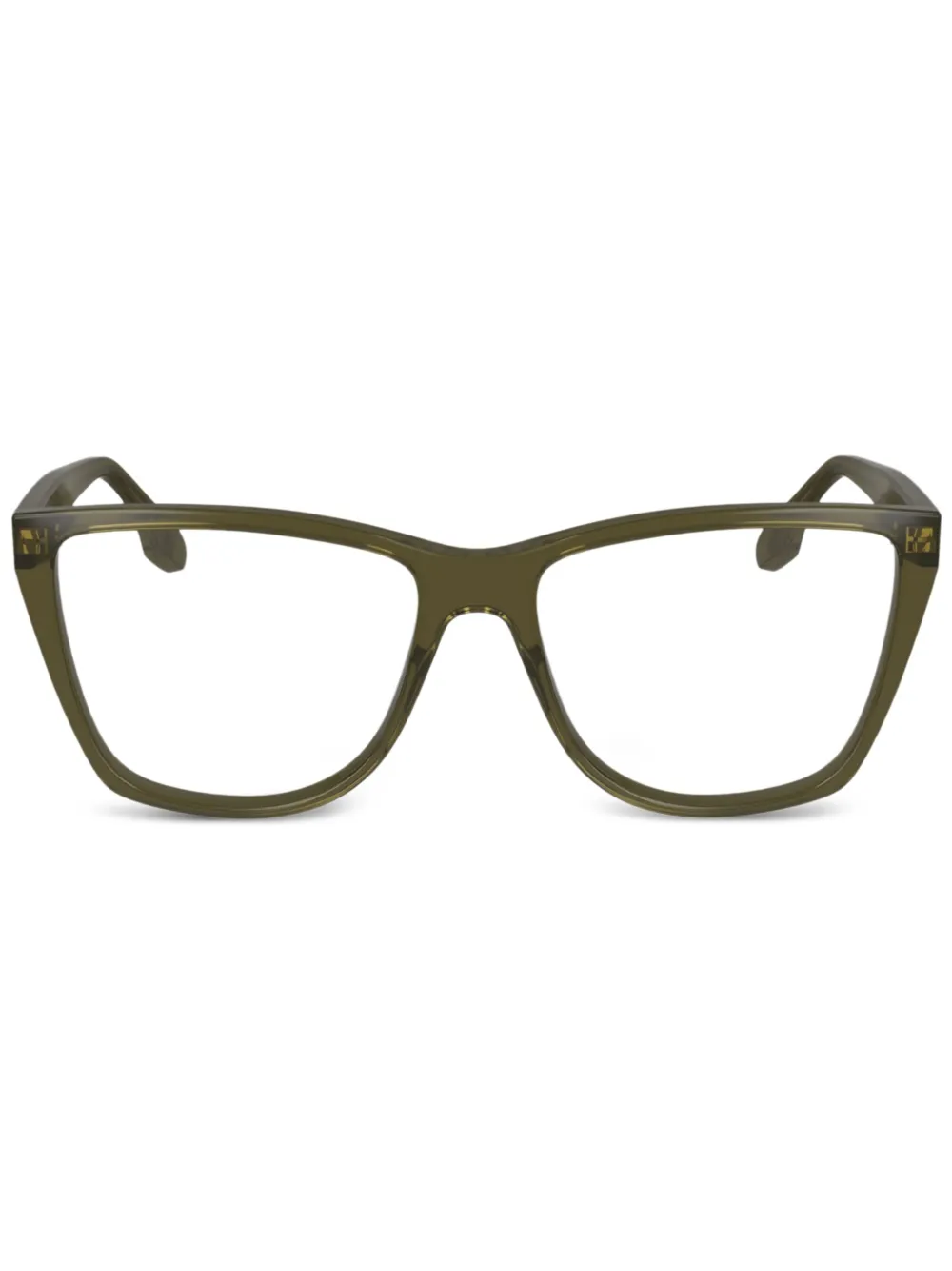 

Очки трапециевидной формы Victoria Beckham Eyewear, зеленый
