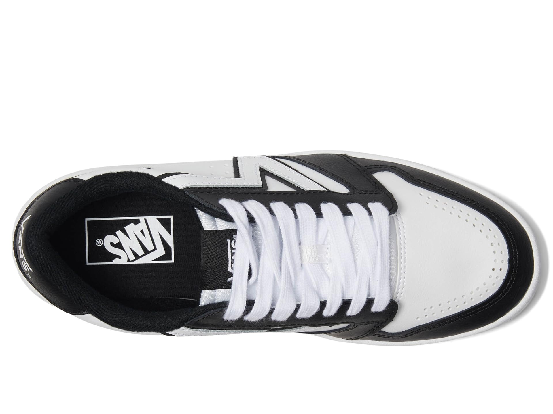 Кроссовки Vans Lowland 2.0, 2-Tone Black/White — фото 2