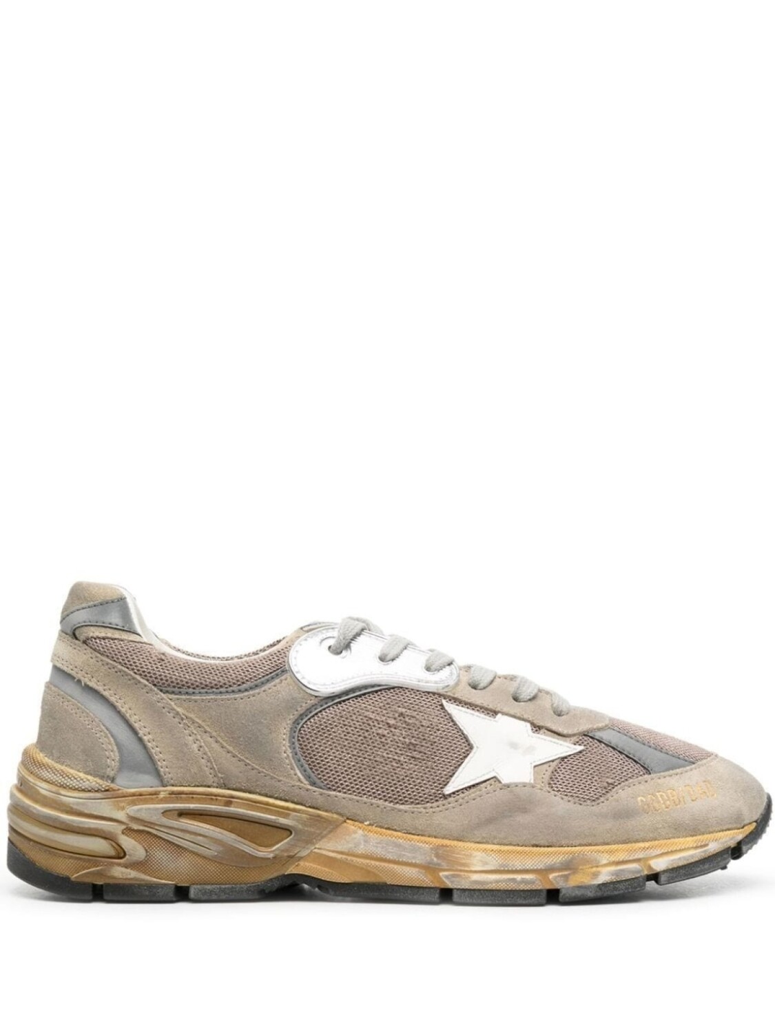 

Golden Goose массивные кроссовки Dad-Star, нейтральный цвет
