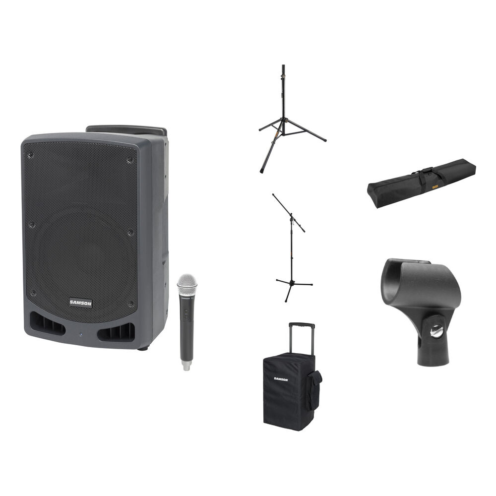 

Портативная PA-системы Samson Expedition XP312w-K Portable PA System Kit with Handheld