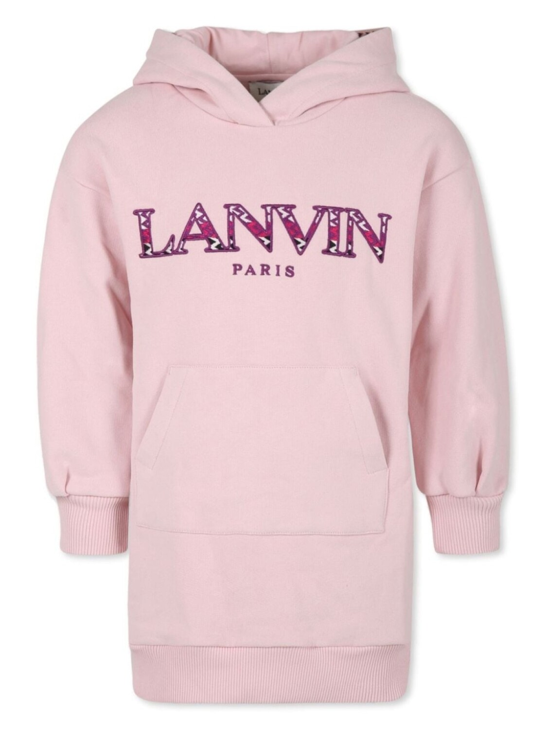 

Lanvin Enfant платье-толстовка с капюшоном, розовый