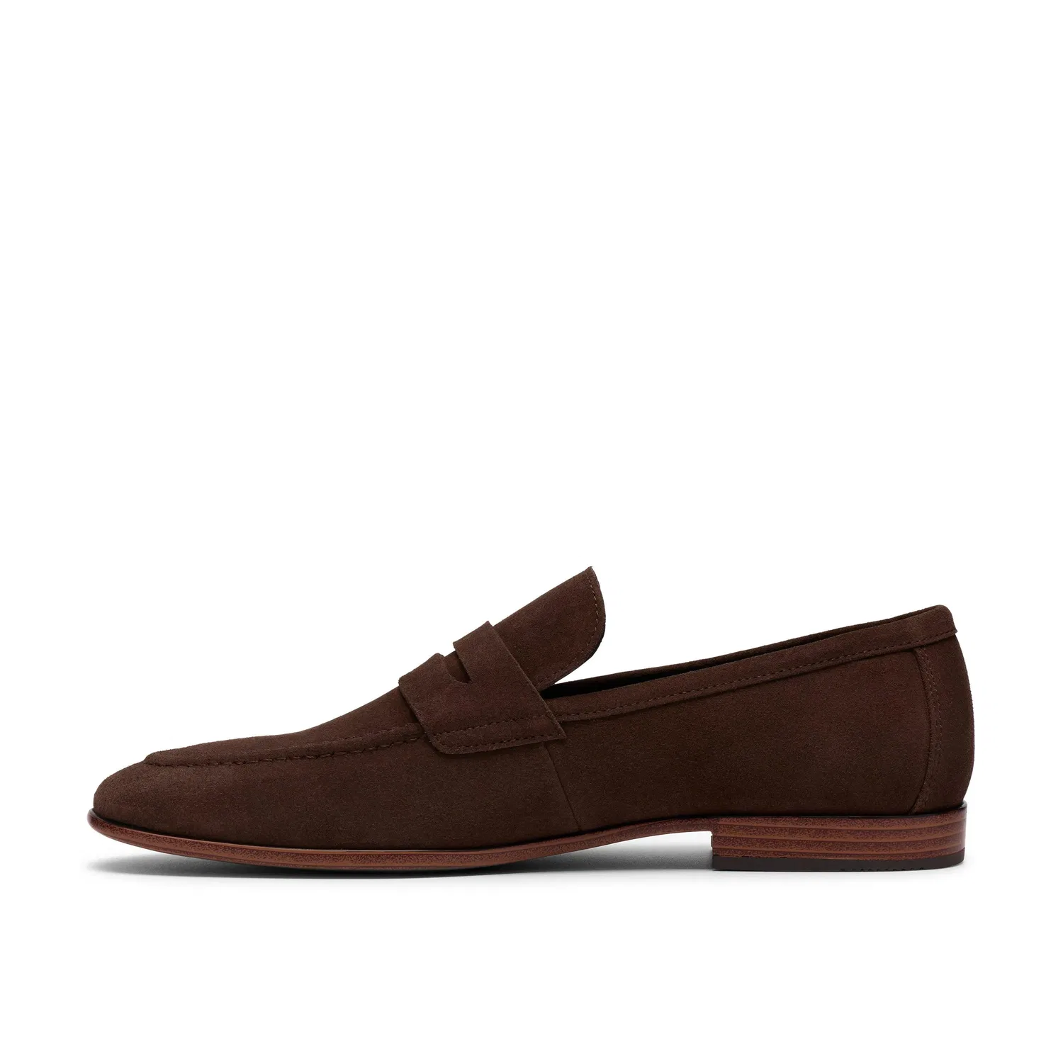 Лоферы из замши Clarks Winsford Easy, коричневый — фото 2