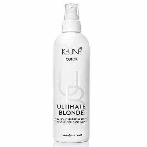 

Keune Color Ultimate Blonde Нейтрализующий спрей для блондинок, нейтрализующий желтые блики, охлаждающий цвет, 300 мл