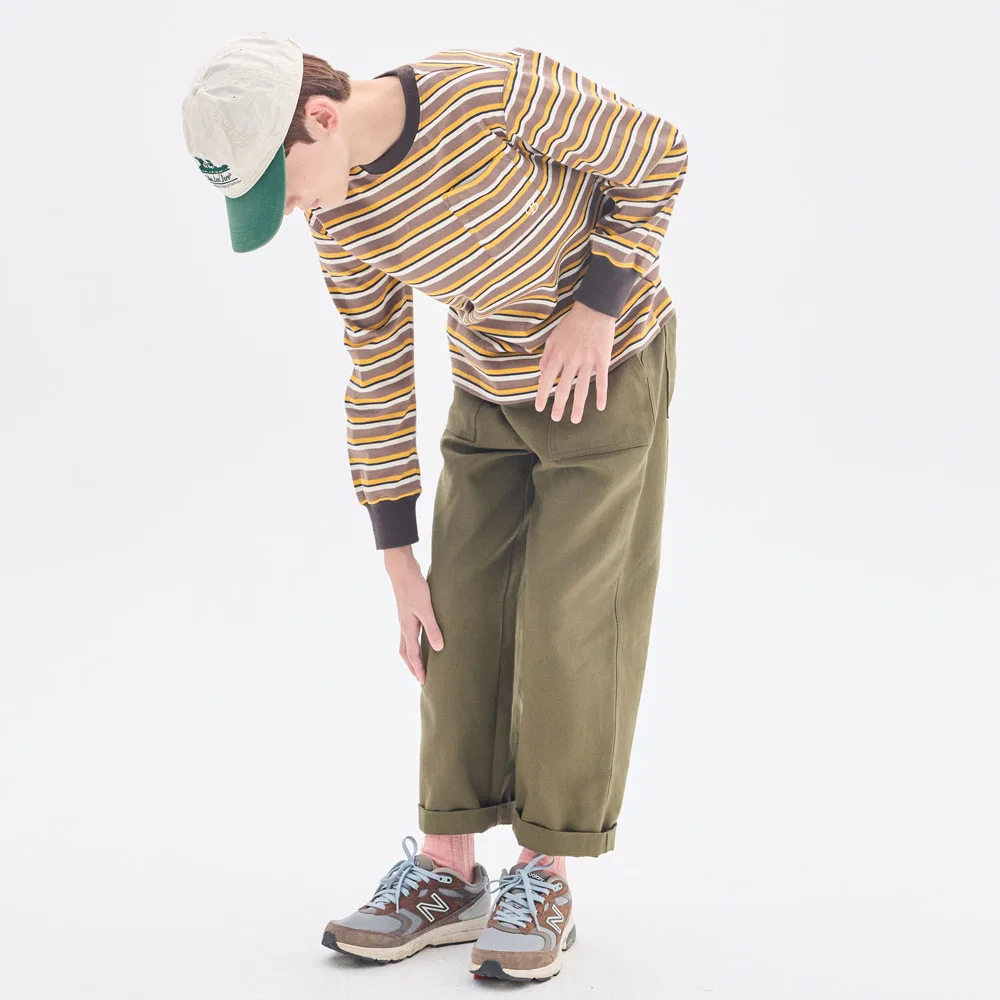 Детские рабочие брюки Oopsmyboy Heritage, цвета хаки