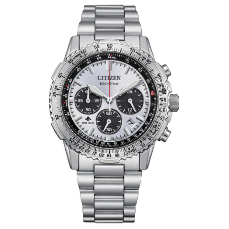 

CITIZEN Часы PROMASTER Series Solar Quartz Movement Stainless Steel Strap Watch 40mm Unisex Silver Dial, Silver Dial