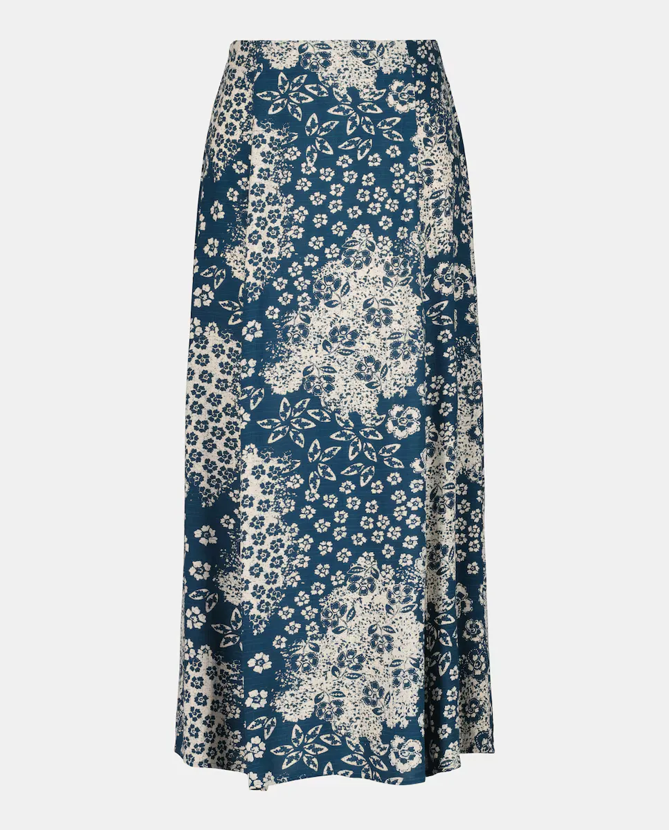 

Длинная юбка в клетку Southern Cotton, синий