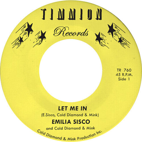 

Сингл 7" Cold Diamond & Mink / Sisco, Emelia: Let Me in