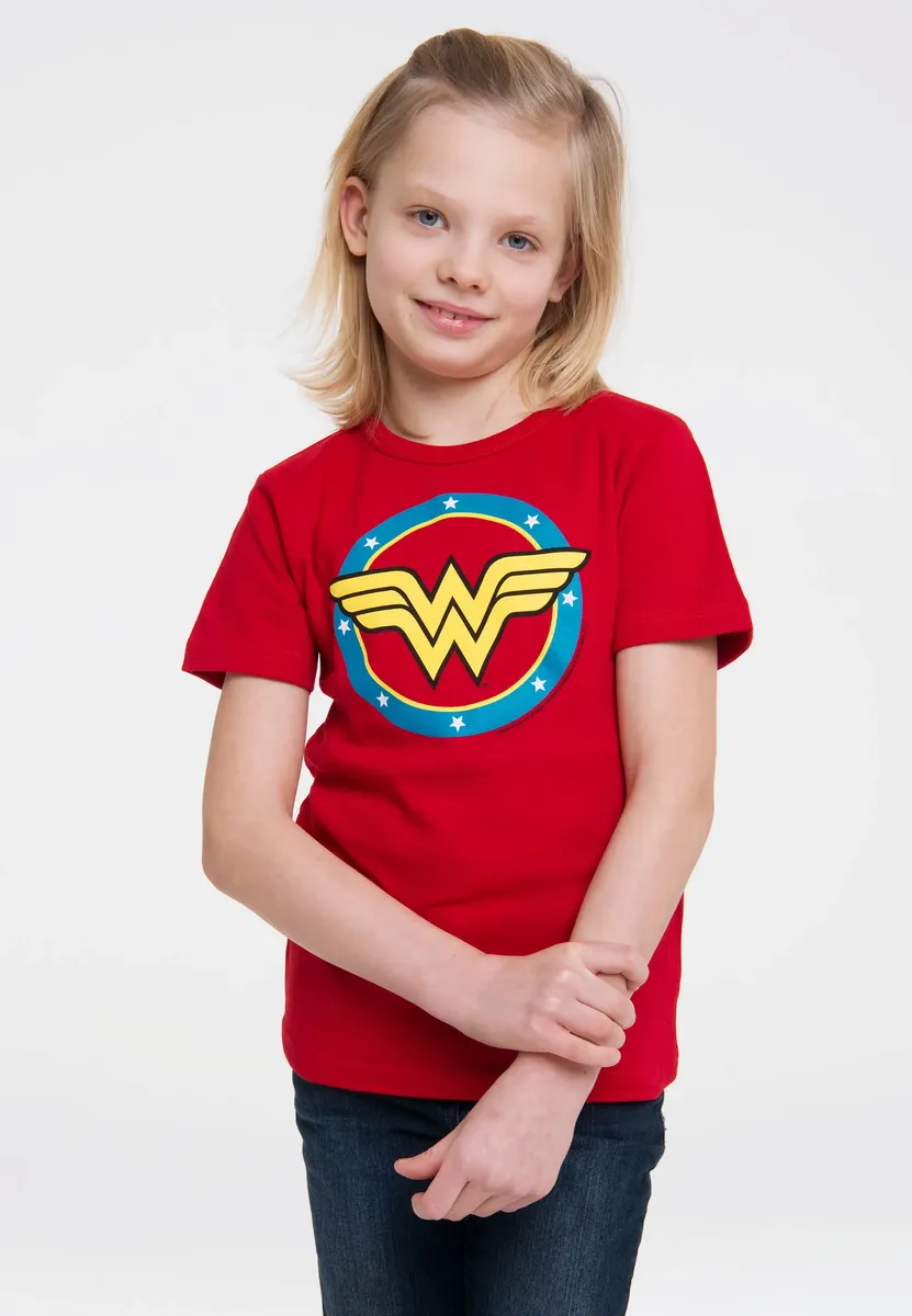 Футболка Logoshirt "DC — Wonder Woman Logo Circle" Logoshirt Wonder Woman, красный — фото 2