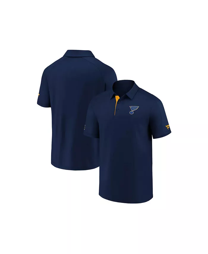 

Мужская футболка-поло St. Louis Blues для раздевалки Majestic