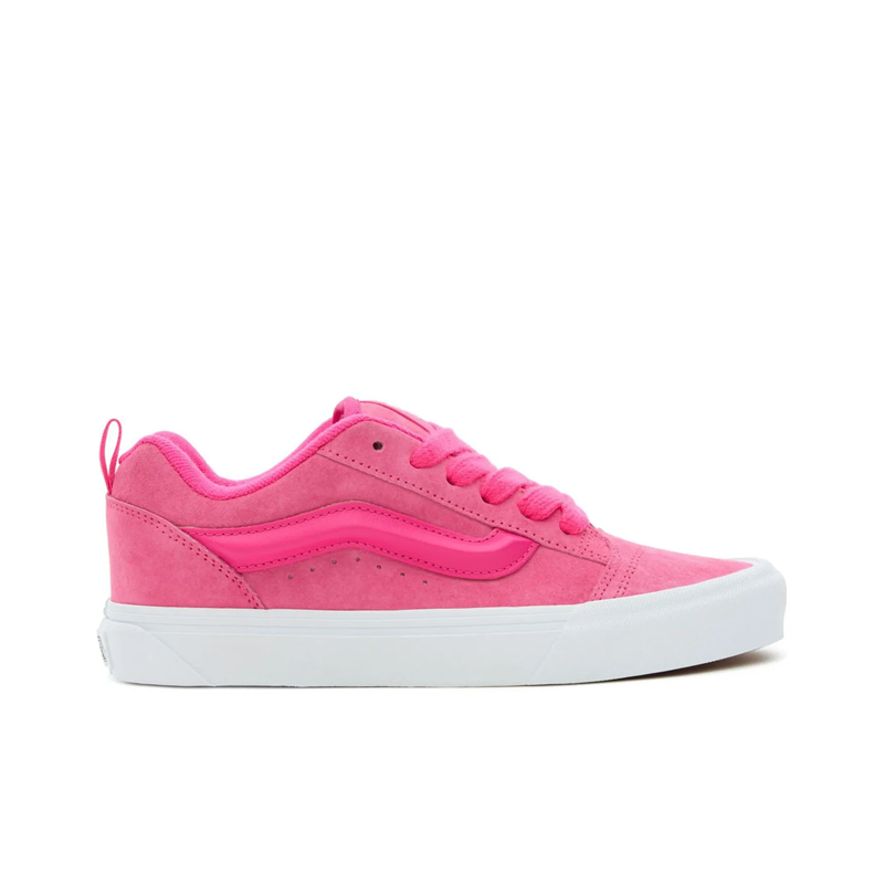 Детские низкие кроссовки Knu Skool для скейтбординга Vans, розовый — фото 2