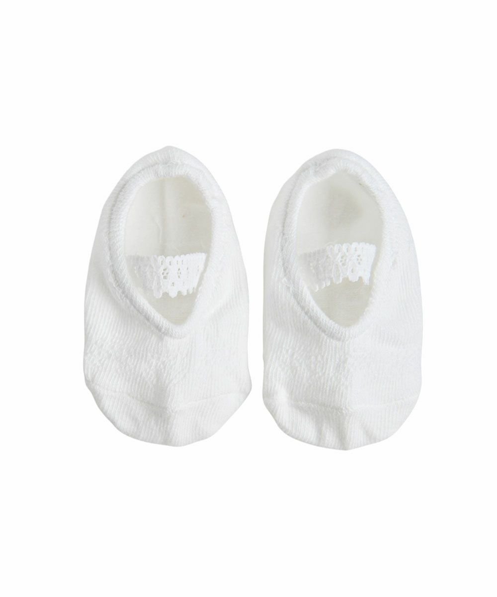 Носки Remi Flower Lace Moimoln, Off white