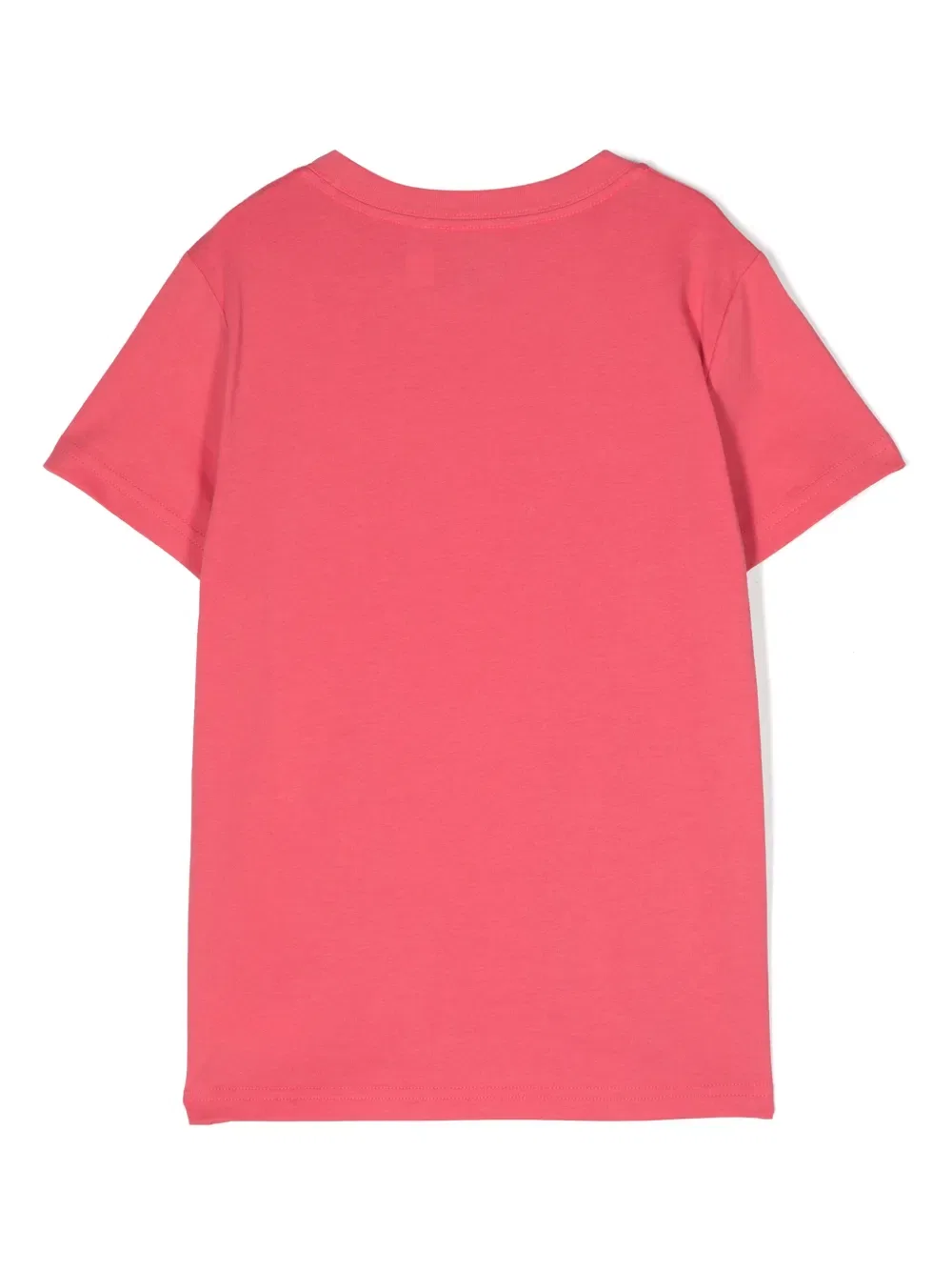 Хлопковая футболка Polo с изображением пони Polo Ralph Lauren Kids, розовый — фото 2