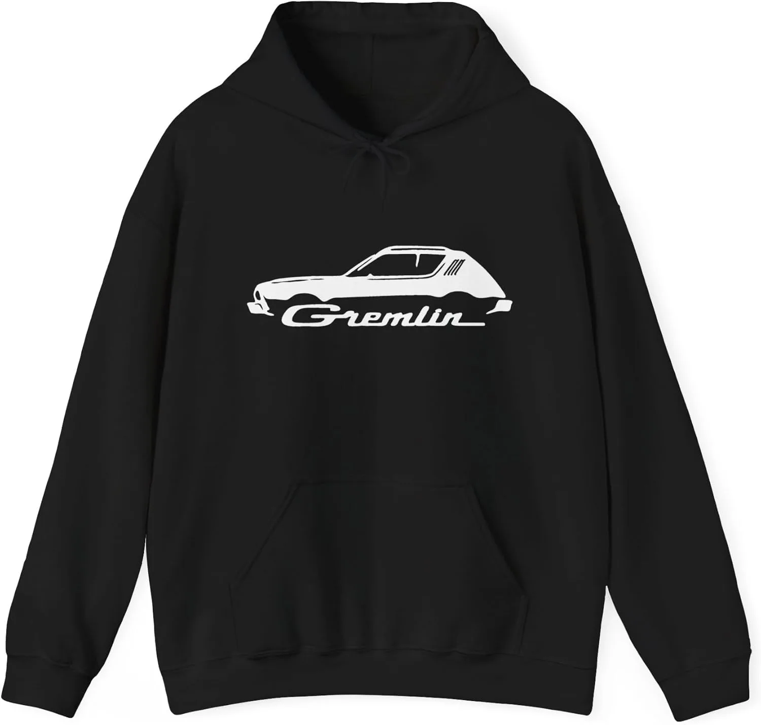 Толстовка Gremlin American Motor Classic Car Shirt Hoodie Unisex Heavy Blend