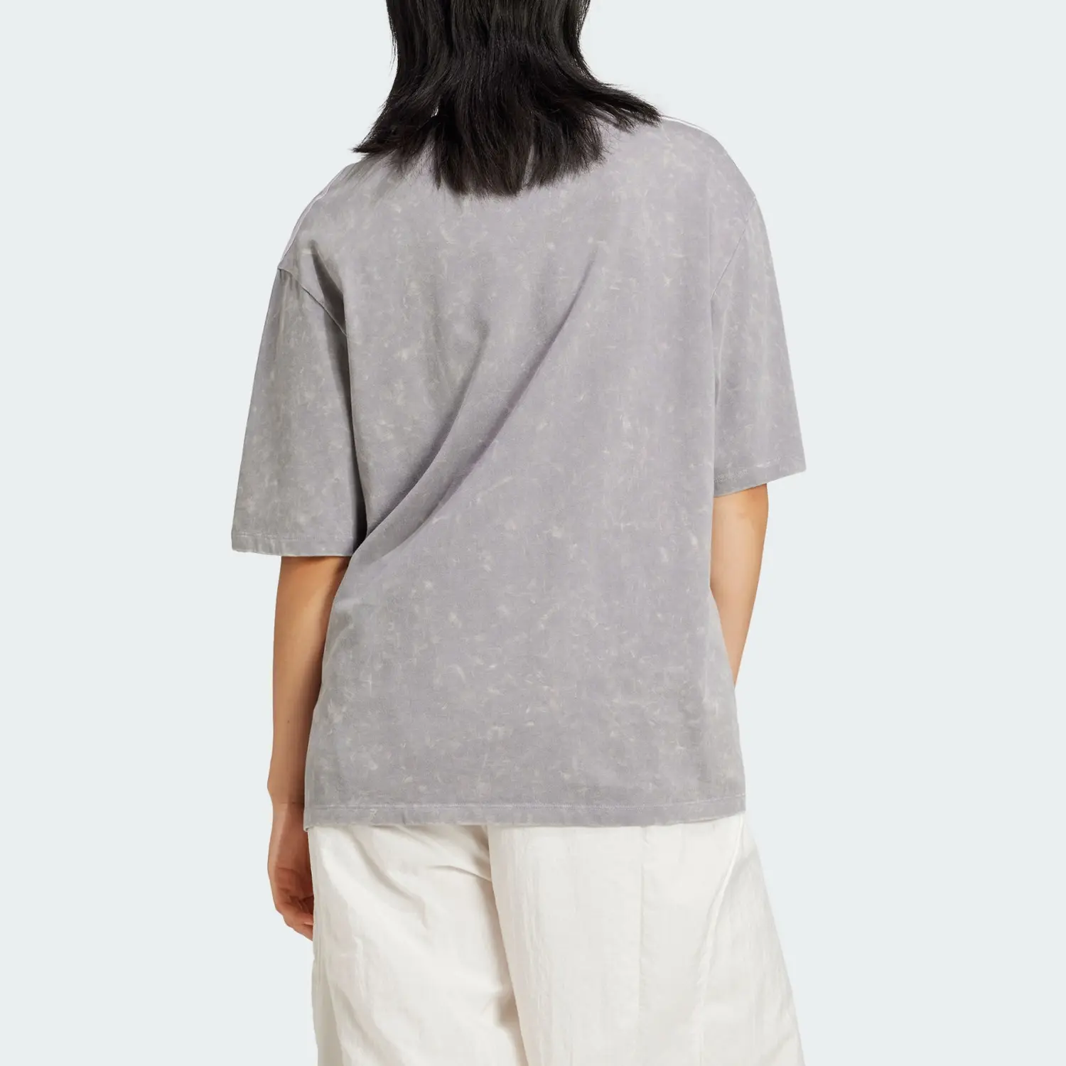 Adidas Originals Футболка Oversized серый — фото 4