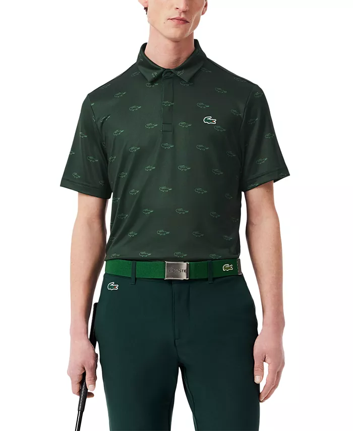

Мужская классическая поло для гольфа Performance Lacoste, зеленый