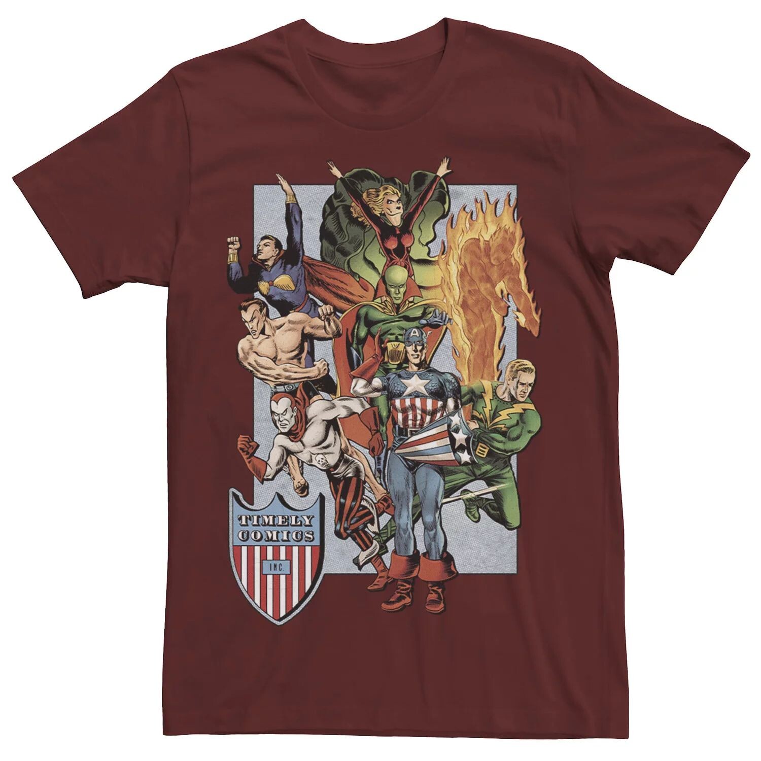 

Мужская футболка Marvel FOOM Timely Comics Inc. Licensed Character