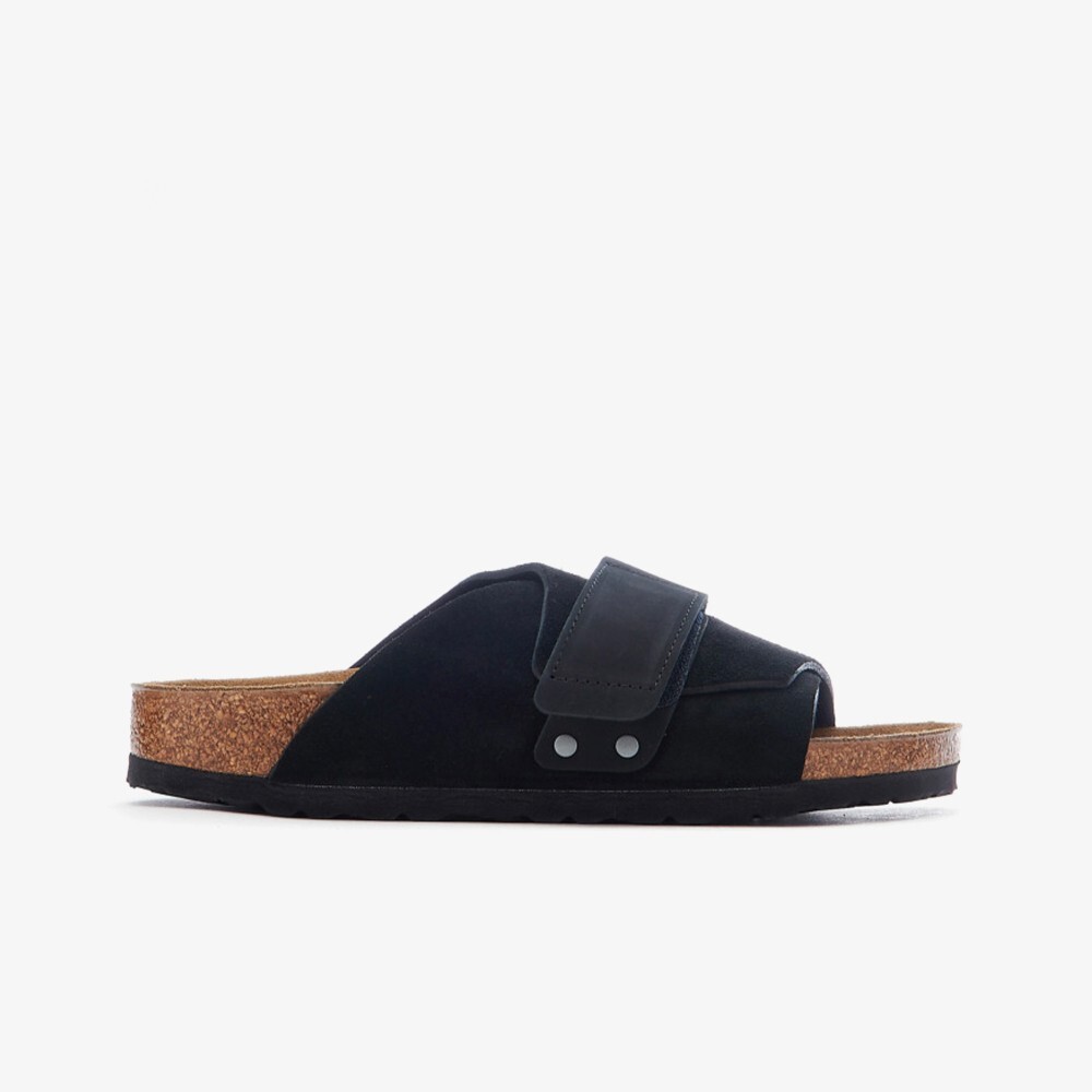 

Кроссовки Kyoto Suede Leather 'Black' BIRKENSTOCK, черный