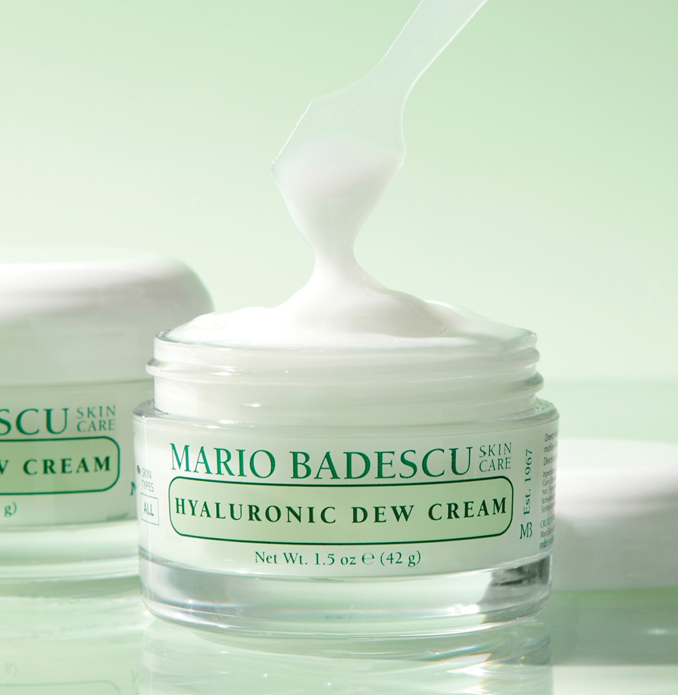 Крем для лица SPF MARIO BADESCU Гиалуроновый -роса, увлажняющий гелевый без масла — фото 3
