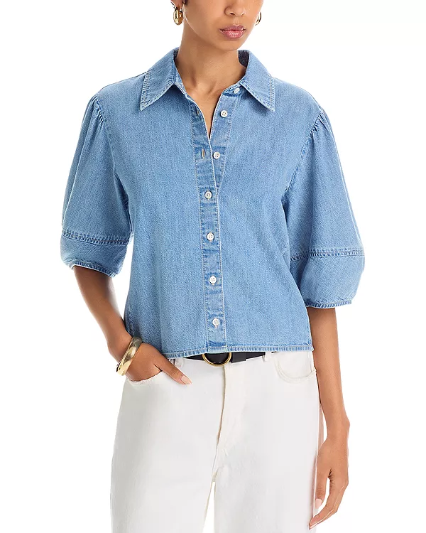 

Блузка с фонариком Frame, синий