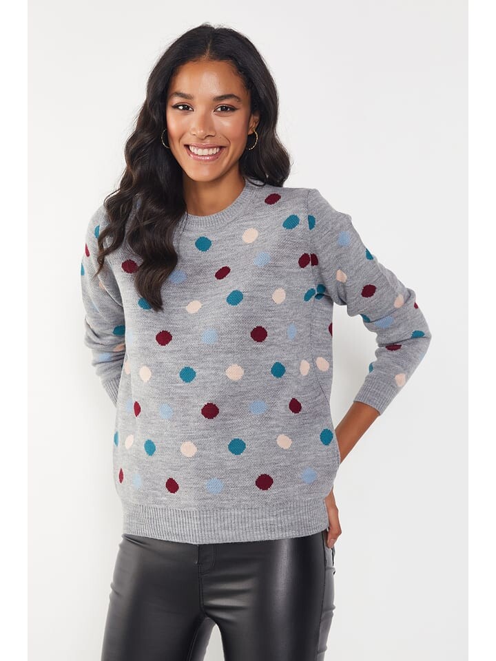 

Пуловер Milan Kiss Pullover, цвет Grau/Bunt