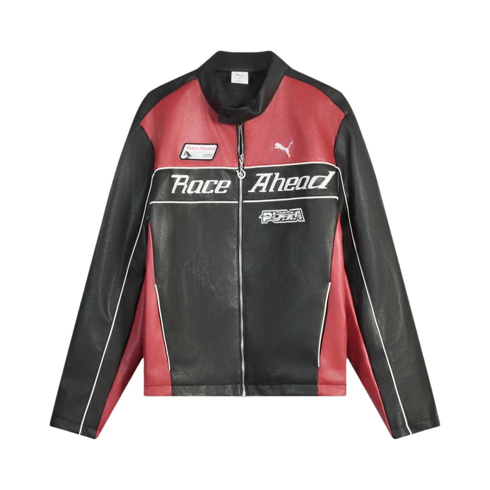 

FW25 RACE AHEAD PU JKT Куртка Unisex PUMA, черный