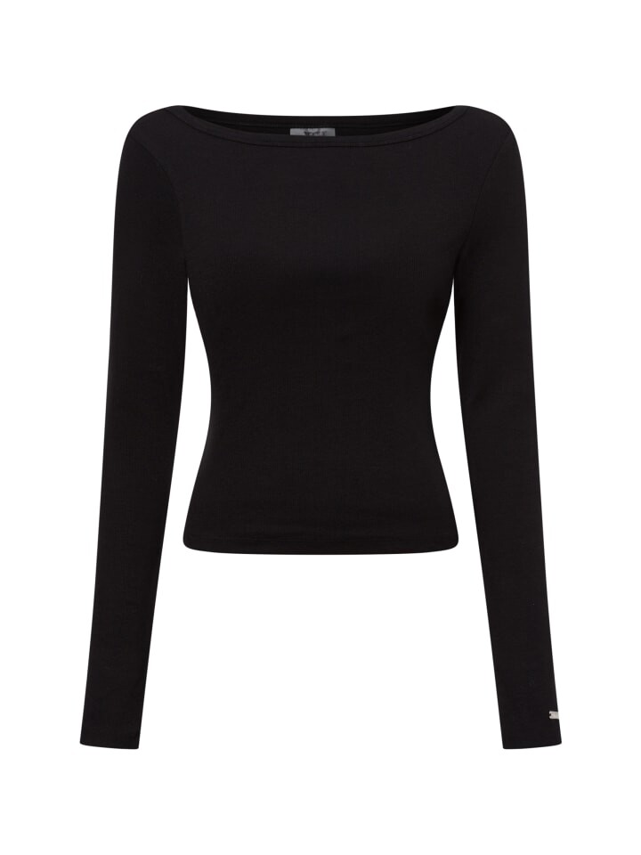 

Футболка Aim'n Langarmshirt Ease Ribbed Long Sleeve, черный