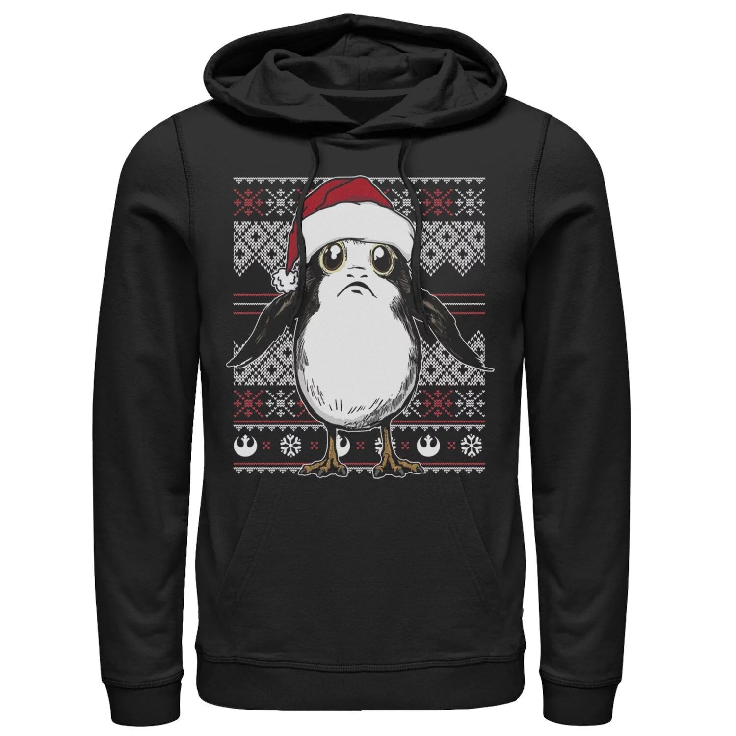 

Мужской свитер с капюшоном Porg Ugly Christmas Star Wars