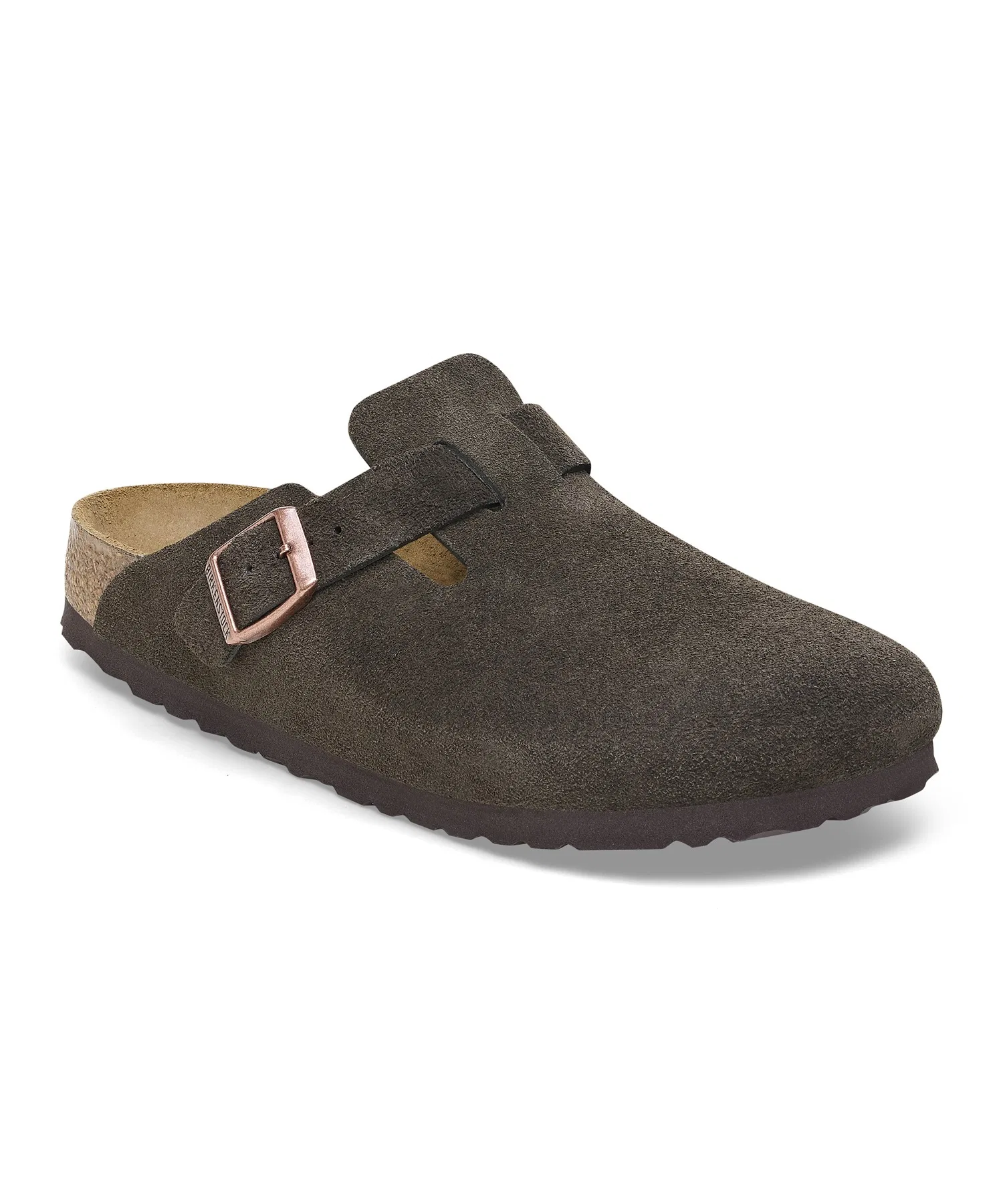 Унисекс сабо BIRKENSTOCK Boston из замши — фото 2