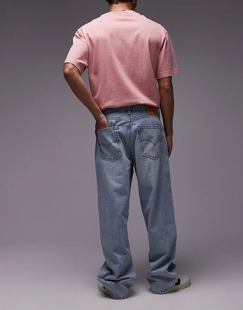 Джинсы Levi's 578 свободного кроя, выбеленные — фото 2