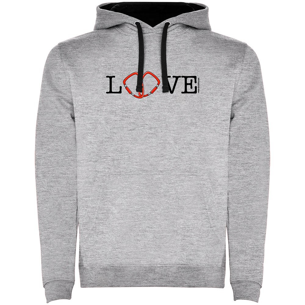

Худи Kruskis Love Two-Colour, серый