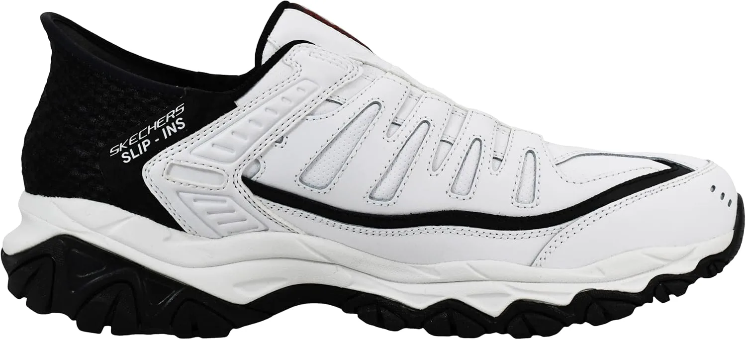 

Мужские кроссовки Skechers Afterburn M. Fit Grill Captain, белый/черный/красный