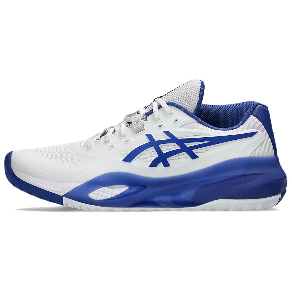 

ASICS Теннисные кроссовки GEL RESOLUTION X с низким верхом, устойчивые к истиранию, мужские, белые, синие