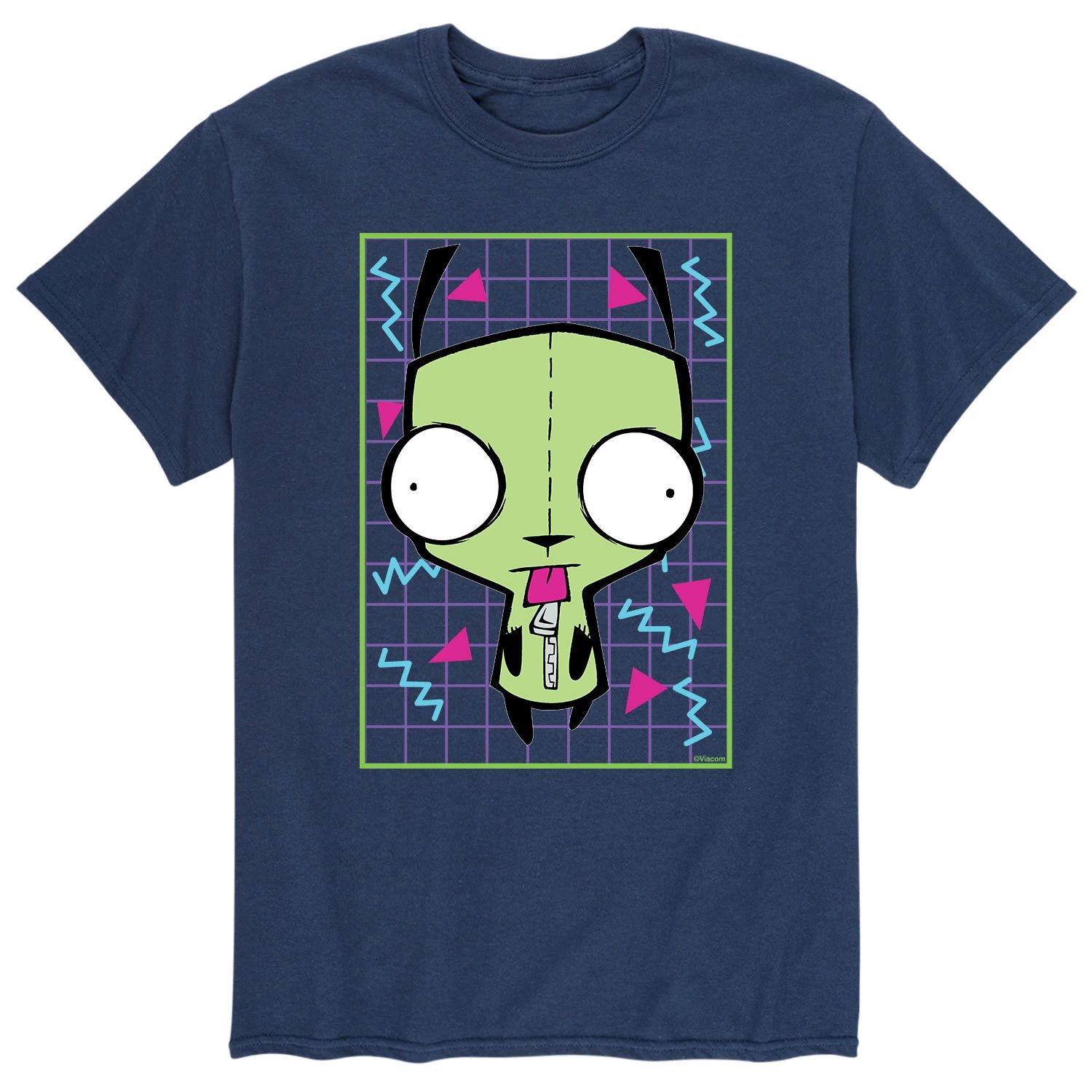 

Мужская футболка Invader Zim Tounge Out Licensed Character