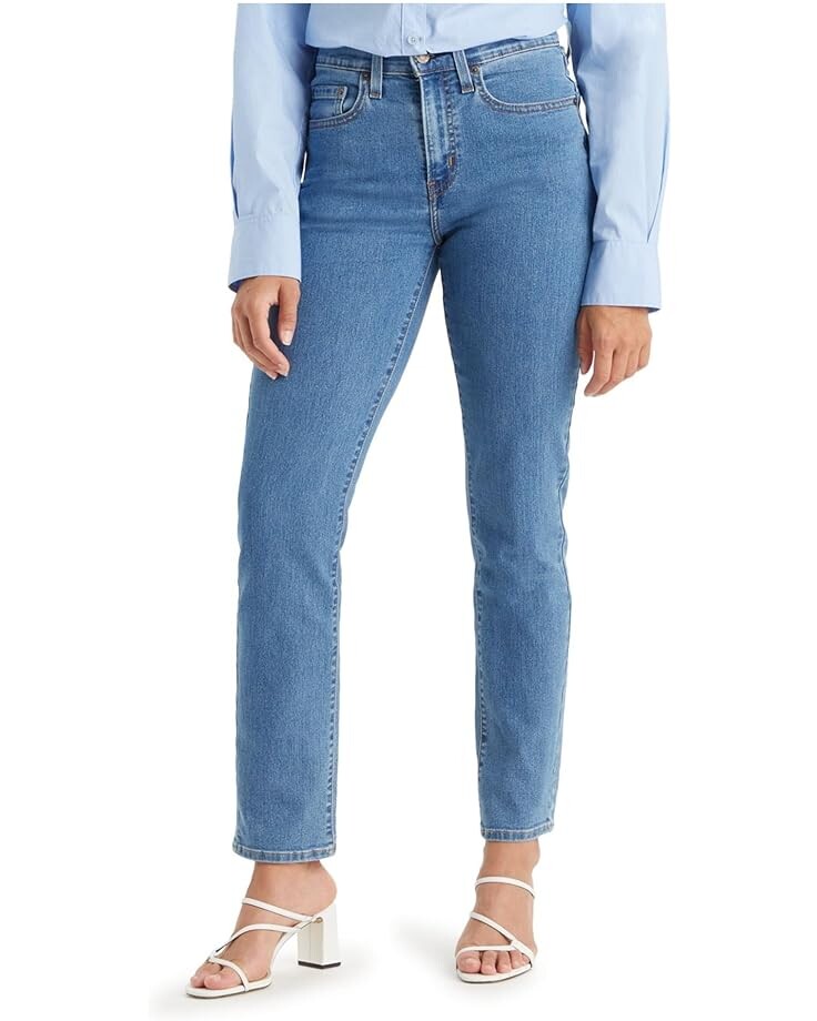 

Джинсы Levi's Womens 724 High-Rise Straight, цвет We Have Arrived