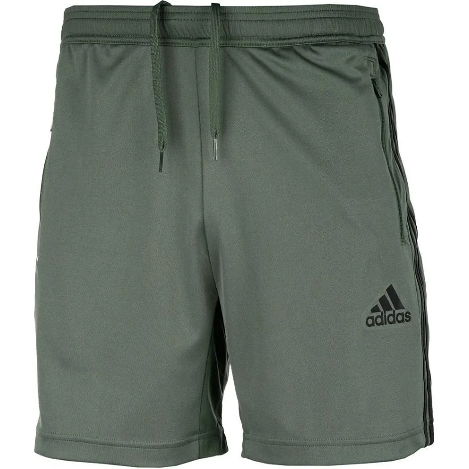 Шорты для спорта с 3 полосками Adidas, Oxidation Green — фото 3