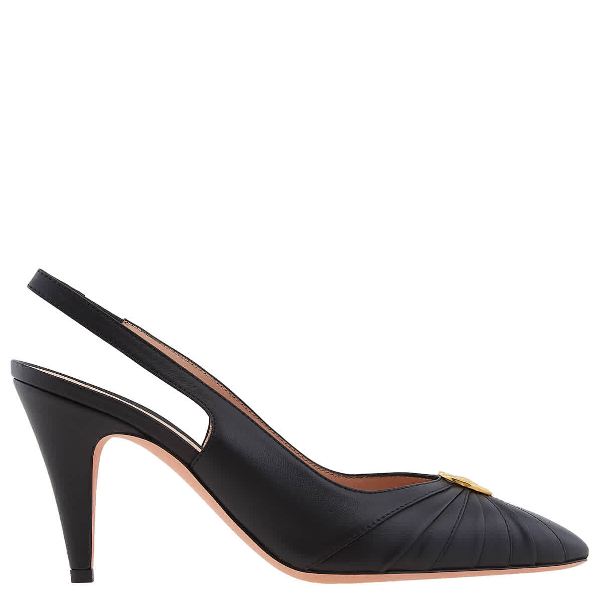 Балли Джолин Слингбэки Кожаные Туфли Bally, черный