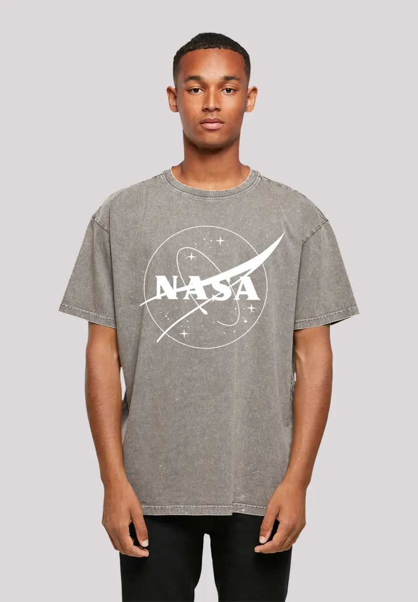 

Футболка F4NT4STIC "NASA Classic Insignia Logo", принт, цвет Asphalt