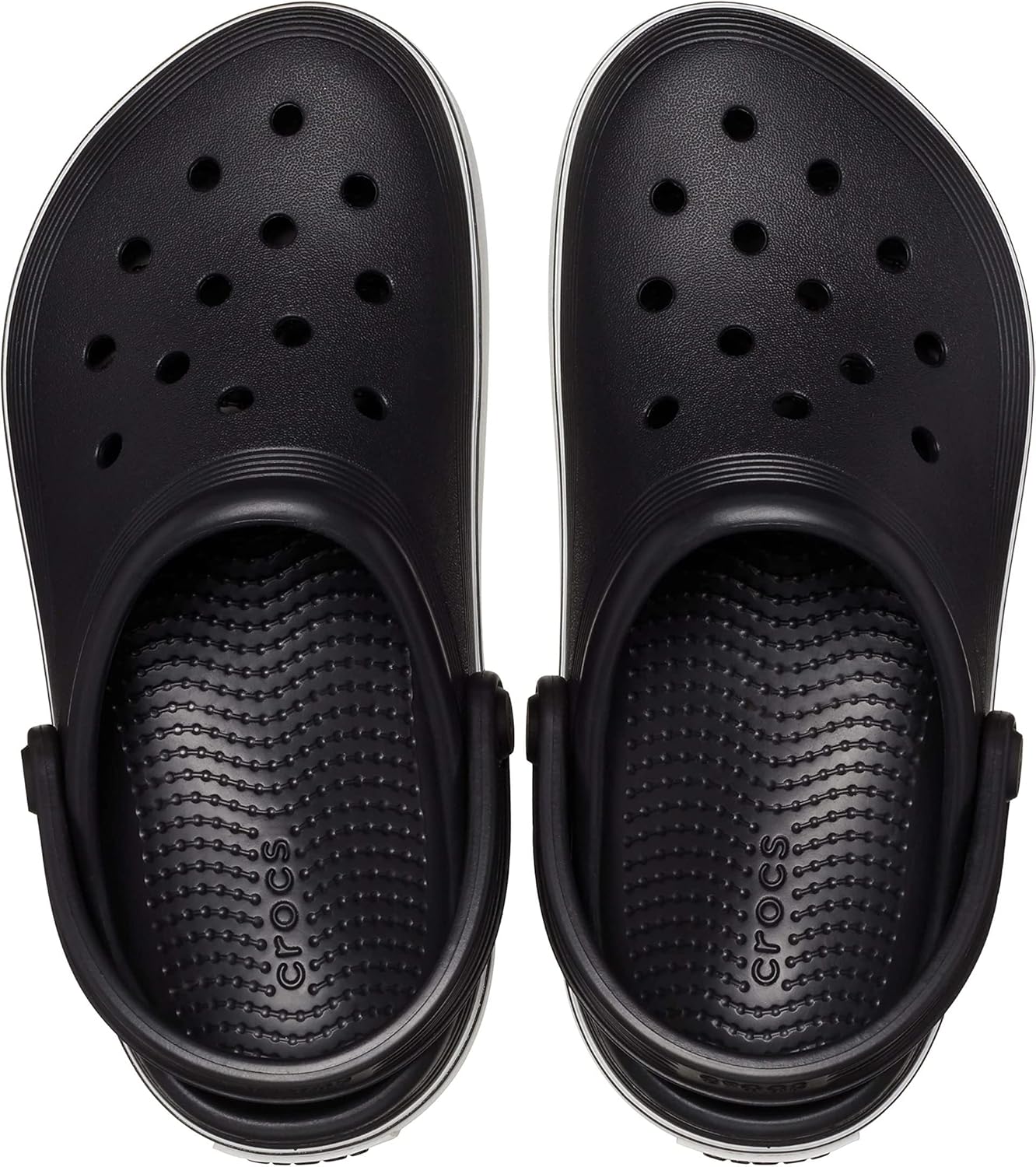 Детские сабо Crocs для отдыха вне корта, черный — фото 3